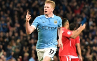 Man City: Kevin de Bruyne đá tiền đạo, tại sao không?