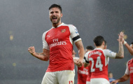 Giroud, Koscielny thi triển 'tuyệt chiêu', Arsenal vượt khó Everton