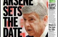 Báo Anh khiến NHM quay cuồng với tương lai HLV Arsene Wenger