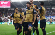 Video: Swansea City 0-3 Arsenal (Vòng 11 Ngoại hạng Anh)