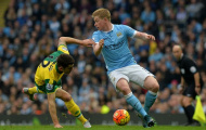 'Ăn' penalty phút cuối, Man City khiến Arsenal 'mừng hụt'