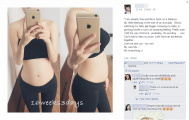 Tình cũ Mạc Hồng Quân khoe eo thon, bụng bầu sau scandal
