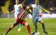 HLV Simeone lên cơn thịnh nộ với hàng công Atletico