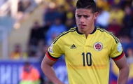 Tuyển Colombia triệu tập nhân sự: Không có khoan hồng cho James