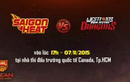 Video trực tiếp ABL: Saigon Heat vs Westports Malaysia Dragons
