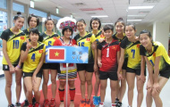 Bóng chuyền trẻ nữ Việt Nam có chuyên gia Nhật Bản