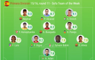 ĐHTB vòng 11 La Liga: Neymar rực sáng; Hoàng gia sạch bóng