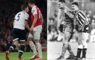 Trung vệ Tottenham thản nhiên “bóp của quý” của Giroud