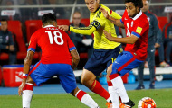 Video: Chile 1-1 Colombia (Vòng loại World Cup 2018)
