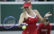 Sharapova bất lực nhìn CH Séc vô địch
