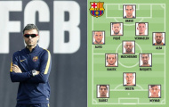 Lộ đội hình Barcelona đá Siêu kinh điển