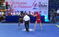 Wushu Việt Nam có HC thứ 3 ở giải vô địch thế giới 2015