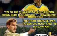 Ảnh chế: LORD Bendtner đến Việt Nam du lịch sau khi ban ơn cho Ibra