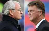 Leicester vs M.U: 'Thợ hàn' Ranieri nhắc lại ký ức buồn của Van Gaal
