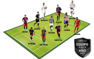 Barca thống trị đội hình tiêu biểu của Marca