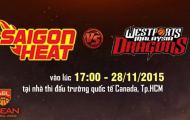 Video trực tiếp ABL: Saigon Heat vs Westports Malaysia Dragons