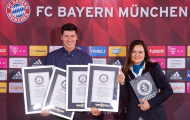Robert Lewandowski lập 4 kỷ lục Guiness