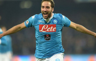 Vòng 14 Serie A: Cú đúp của Higuain nhấn chìm Inter Milan