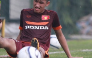 Đội trưởng U19 bỏ dở buổi tập cùng U23 Việt Nam