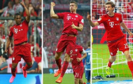 Costa-Lewandowski-Mueller bùng nổ hơn cả MSN