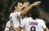 Vòng 17 Ligue 1: Cavani và Ibrahimovic chắp cánh bay cao cho PSG