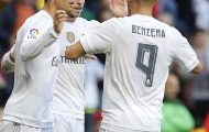 Chùm ảnh: Benzema-Bale-Ronaldo nổ súng, Real Madrid thắng dễ Getafe