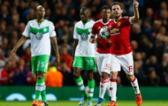 Video: Man United nhọc nhằn hạ Wolfsburg lượt đi