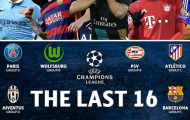 Xác suất các trận 'đại chiến' có thể xảy ra ở vòng 1/8 Champions League
