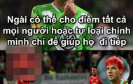 Ảnh chế: Quỷ đỏ trả giá đắt vì 'vô lễ' với LORD Bendtner, Van Gaal cuốn gói rời M.U vì lỡ 'chọc điên' Sir Alex