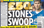 M.U chi số tiền khó tin vì John Stones