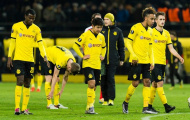 Dàn sao Dortmund ôm đầu thất vọng sau trận thua PAOK