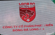 Chính thức ra mắt Công ty cổ phần phát triển bóng đá Long An
