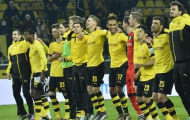 Cầu thủ Dortmund tạm biệt khán giả bằng bài 'Jingle Bells'
