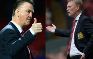 Nhìn Louis Van Gaal mới thấy thương David Moyes