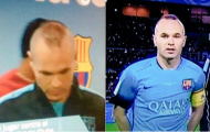 Kiểu tóc mới của Andres Iniesta gây sốt