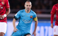 Iniesta trình làng đầu mới chất chơi không kém gì Neymar