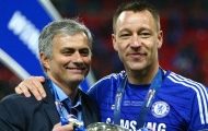 John Terry tri ân HLV Jose Mourinho