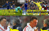 Ảnh chế: Van Gaal nổi cơn lôi đình trách móc Mourinho, Ranieri cười khoái chí vì 'Sacked one' bị Chelsea 'đá đít'