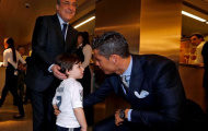 Cris Ronaldo gặp mặt fan nhí vô cùng đặc biệt