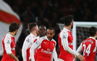 Walcott hết lời ca ngợi đồng đội sau chiến thắng