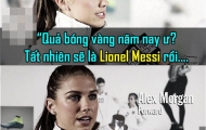 Ảnh chế: CR7 không đủ đẳng cấp giành Quả bóng vàng nữ