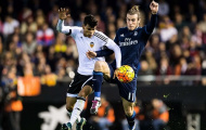 Valencia 2-2 Real Madrid: Bất phân thắng bại ở Mestalla