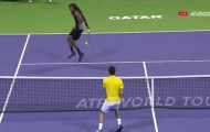 Dustin Brown đánh ngẫu hứng mãn nhãn hạ Djokovic