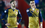 Arsenal khó vô địch Premier League nếu quá phụ thuộc vào Mesut Oezil