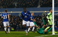 Lukaku tạo lợi thế cho Everton trước Man City
