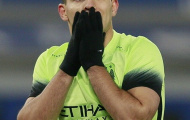 Aguero thảng thốt nhìn Lukaku tỏa sáng