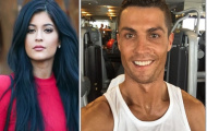 Cristiano Ronaldo lại bấm Like em gái cô Kim 'siêu vòng ba' trên Instagram