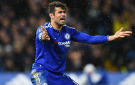 Điên tiết, Diego Costa đấm một phát... thủng tường