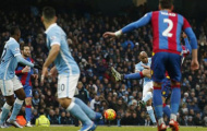 Hủy diệt Palace, Man City tạm chiếm ngôi đầu Premier League
