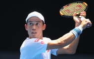 Nishikori khiến đối thủ châu Âu 'chết đứng'